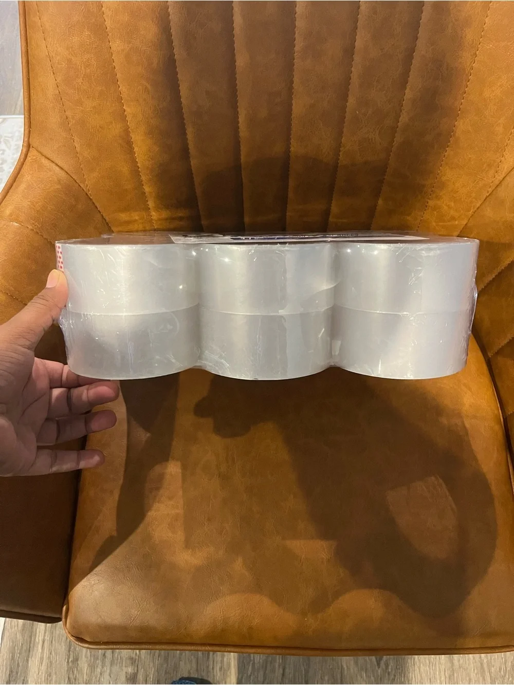 Clear Packing Tape - 12 Thick Rolls, Heavy Duty Clear Tape